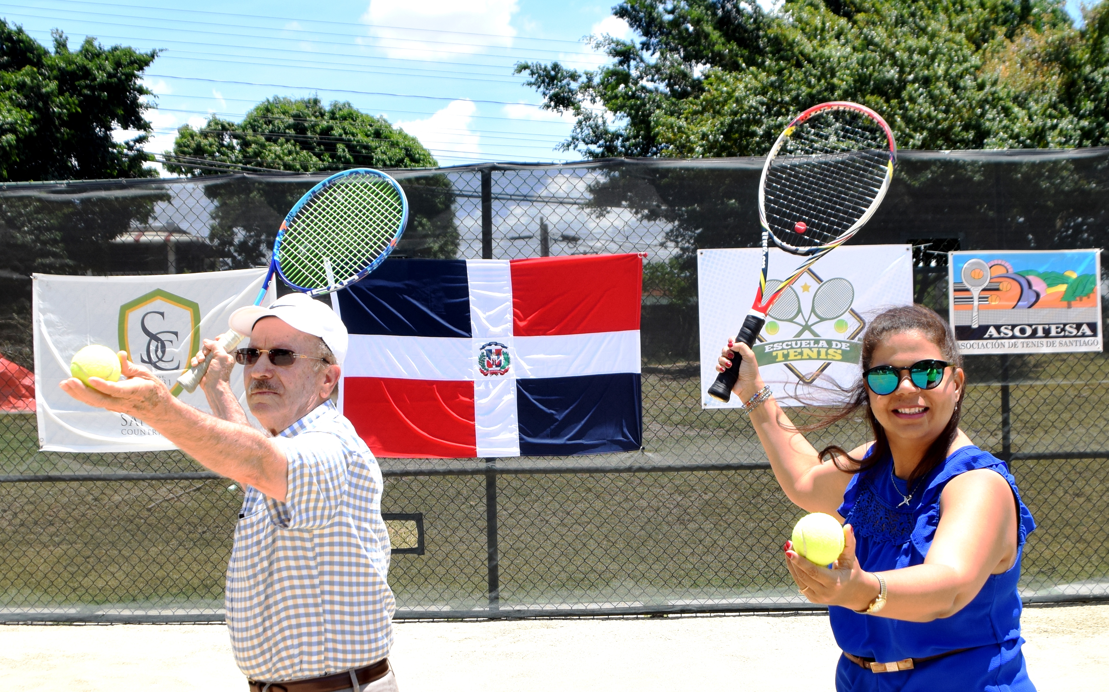 Santiago Country Club y ASOTESA inauguran XI Torneo Nacional de Tenis