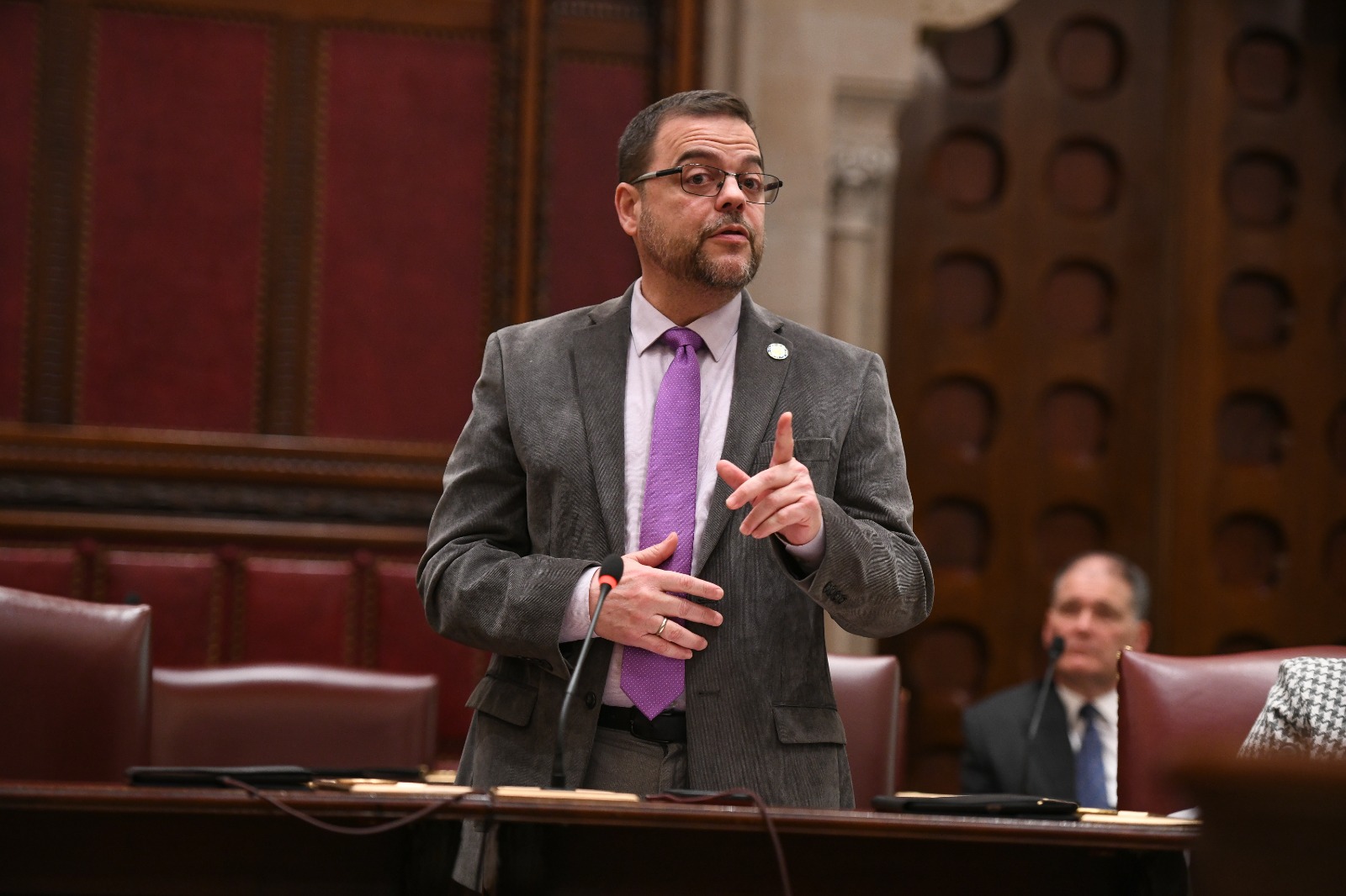 Senador de Nueva York somete proyecto para controlar la violencia