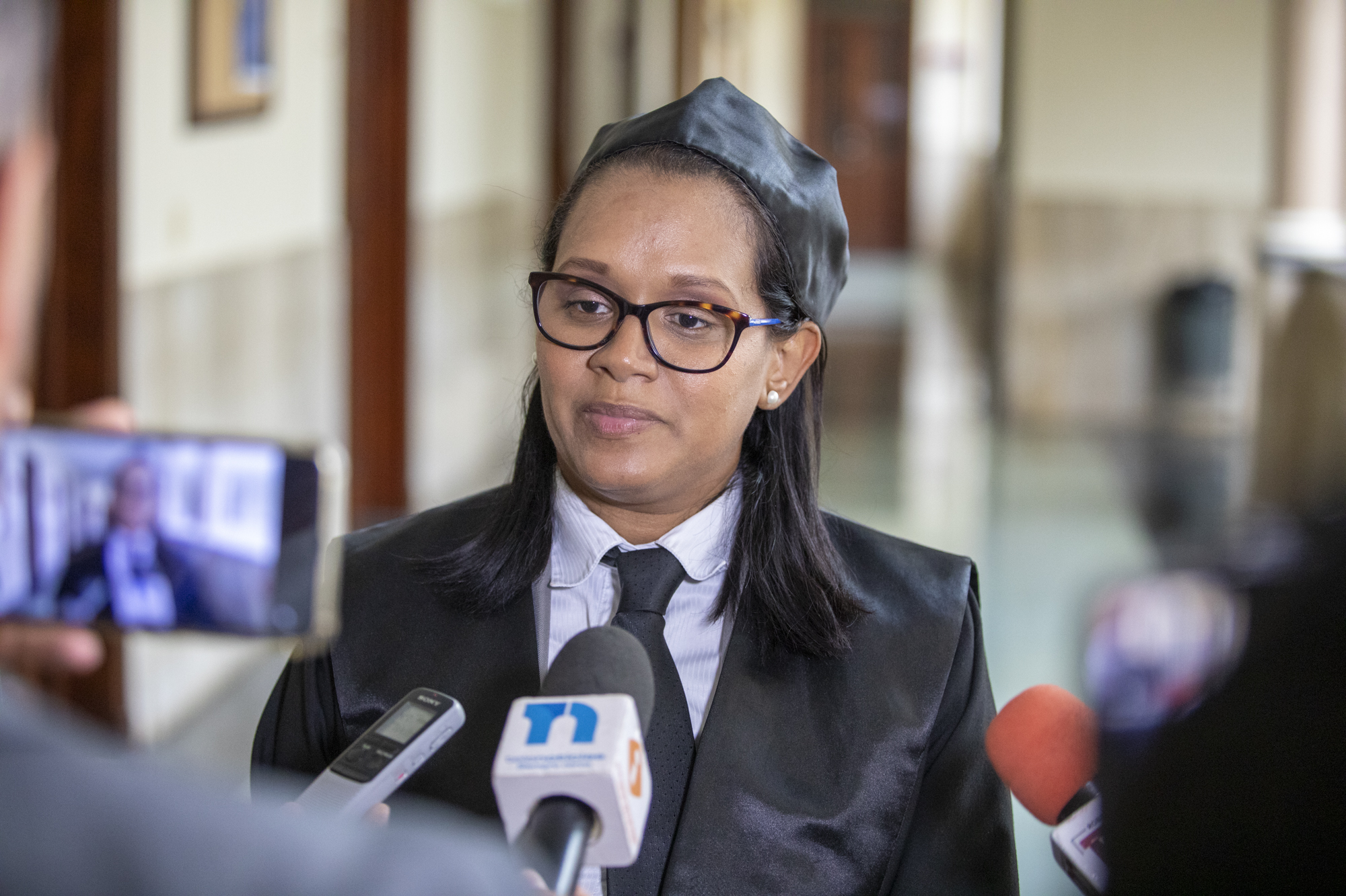 La procuradora de corte Mirna Ortiz